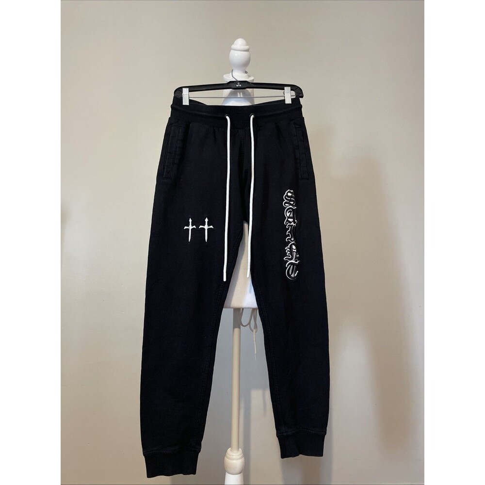 Saint Morta Fallen Joggers Black Small